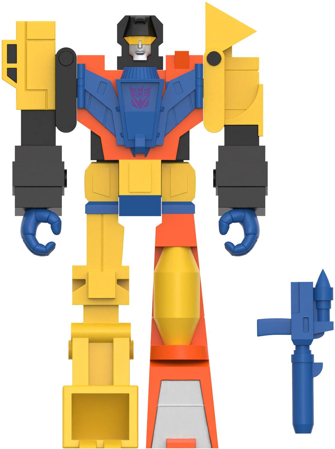 Alt View 4. Super7 - Super7 - Transformers - ReAction Figures - Wrecking Crew Devastator   - Collectibles - Multicolor.