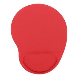 Unique Bargains - Ergonomic Gel Mouse Pad with Wrist Rest Support Memory Foam Mat Non-Slip Base for Office Computers Laptop Keyboard Home - Red