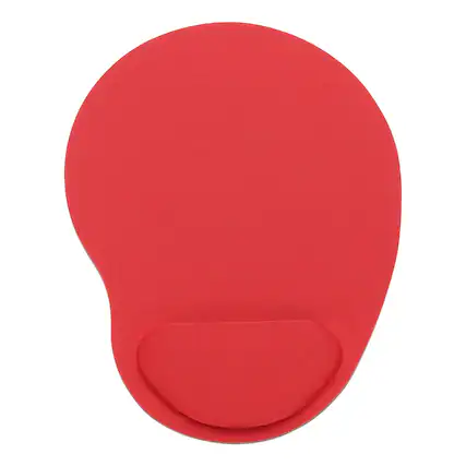 Front. Unique Bargains - Ergonomic Gel Mouse Pad with Wrist Rest Support Memory Foam Mat Non-Slip Base for Office Computers Laptop Keyboard Home - Red.