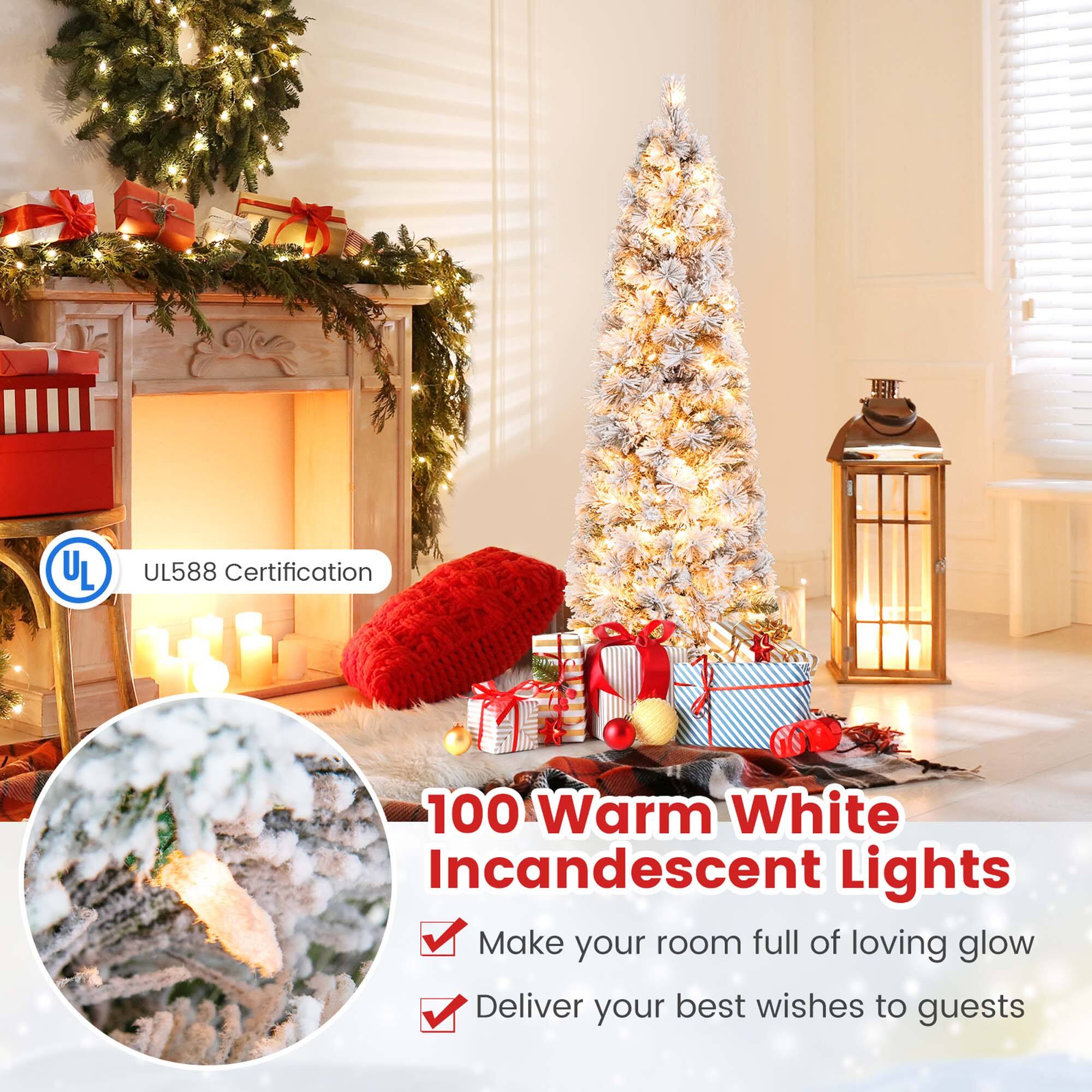 The text on the image reads: "100 Warm White Incandescent Lights Make your room full of loving glow Deliver your best wishes to guests."