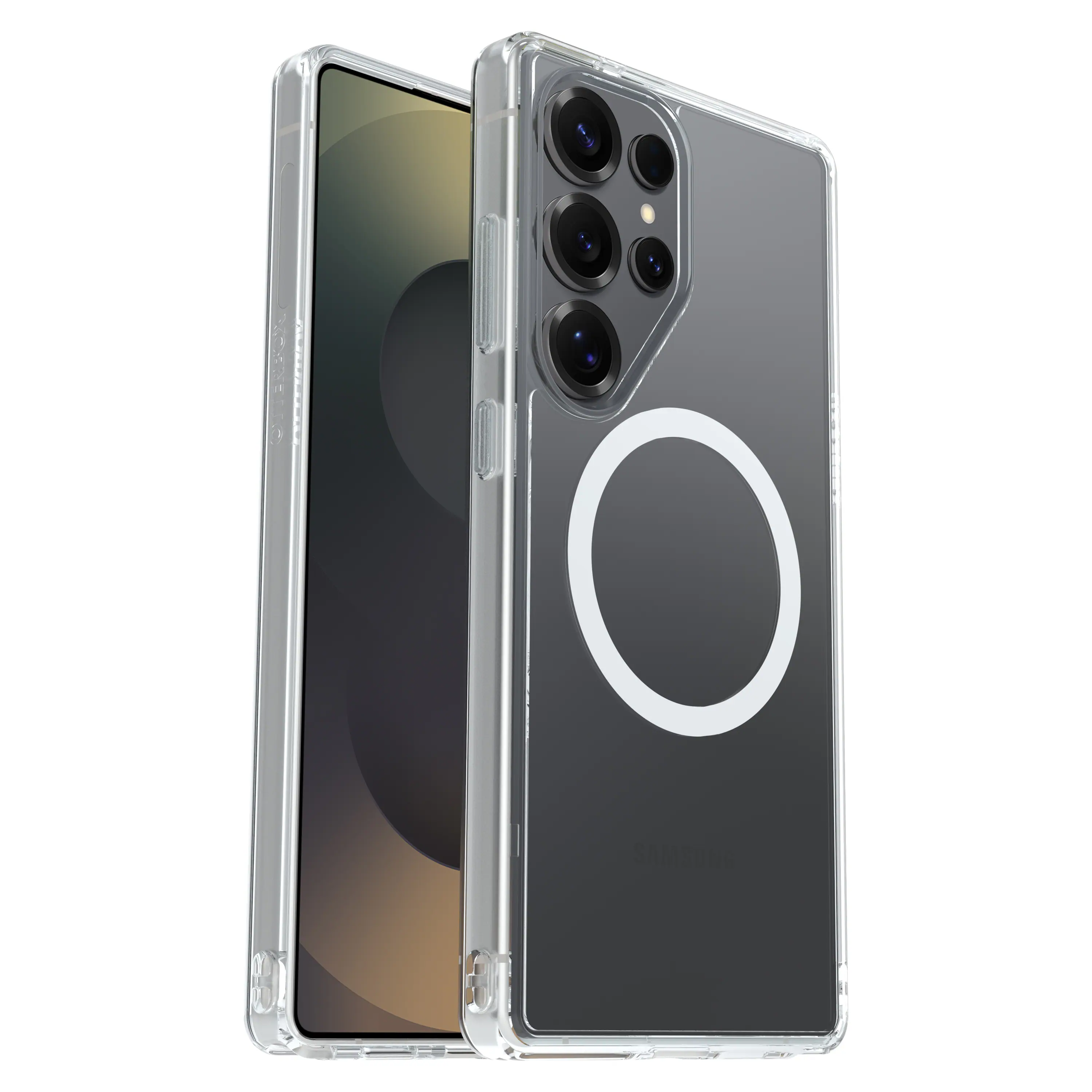 OtterBox - Symmetry Series Hard Shell with Magnets for Samsung Galaxy S25 Ultra - Clear