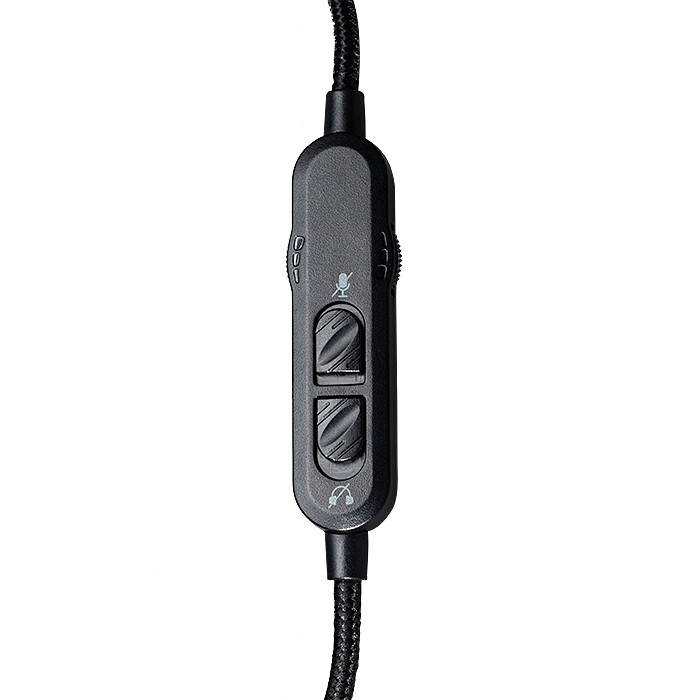 Alt View 1. Mad Catz - Mad Catz - P.I.L.O.T. 3 Gaming Headset with Mad Pro Earcups - Over-ear - Black - BLACK.