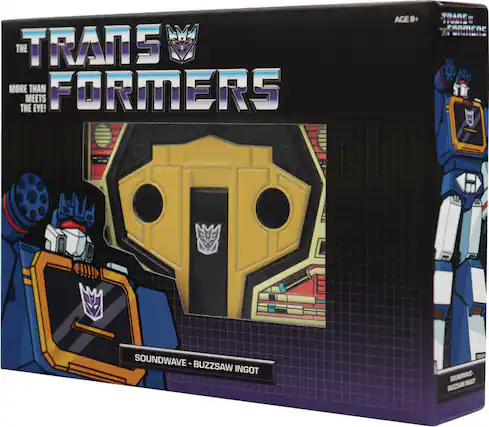 The Transformers: More Than Meets the Eye!
Ages: Transformers 1
Soundwave - Buzzsaw Ingot