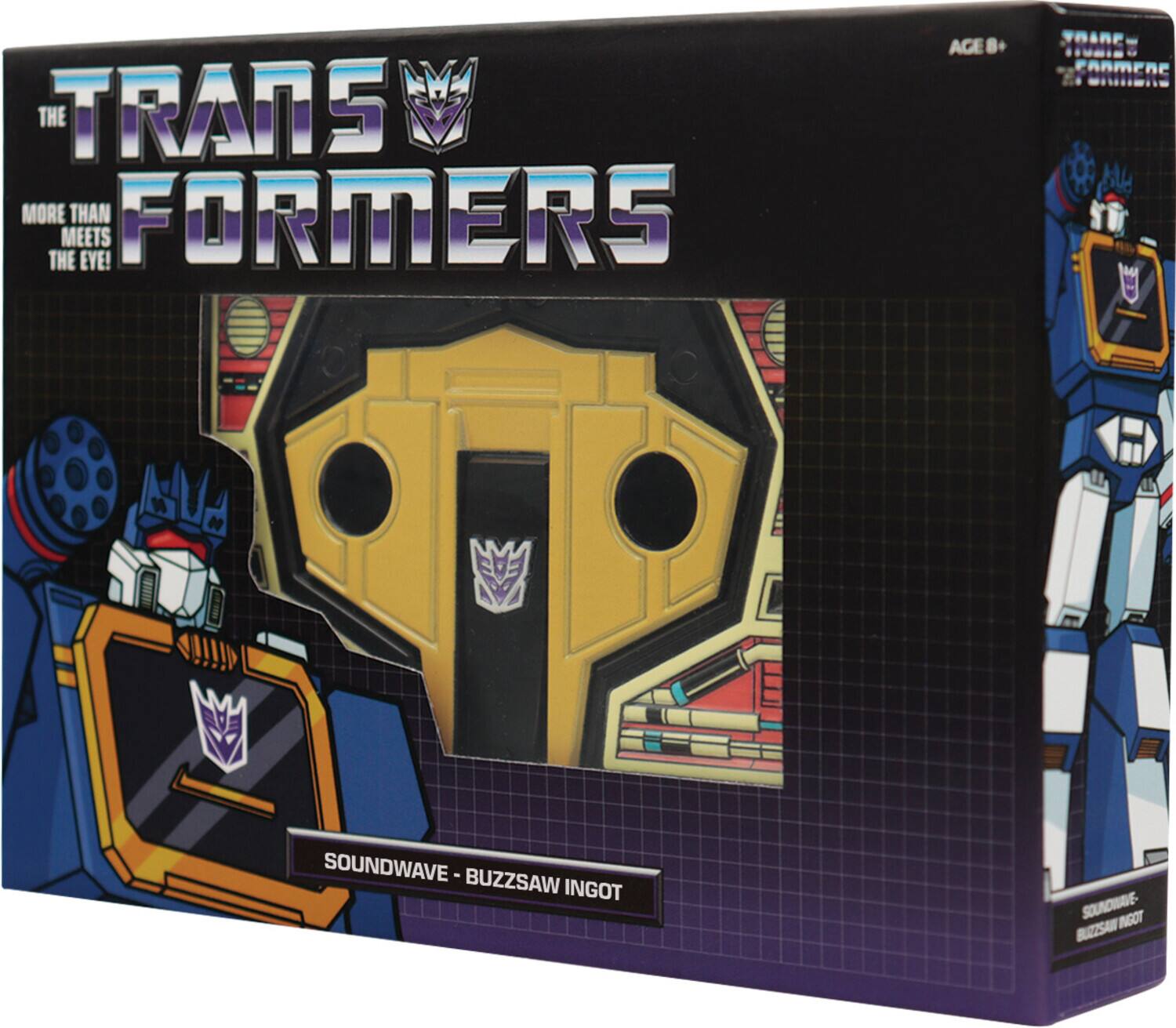 Transformers - Limited Edition Metal Replica - Soundwave Cassette Tape - COLLECTIBLES