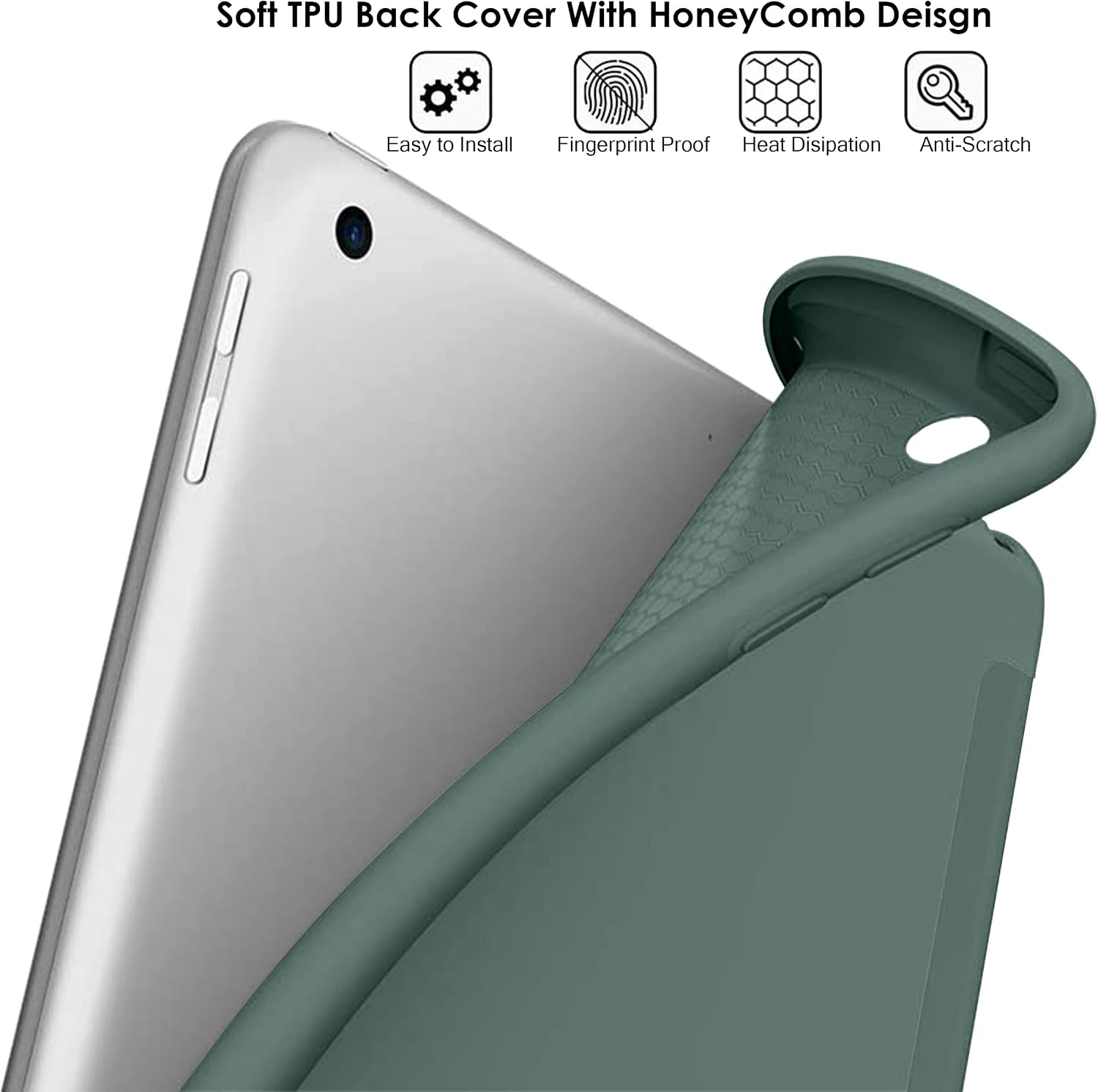 Soft TPU Back Cover With HoneyComb Design

Easy to Install
Fingerprint Proof
Heat Disipation
Anti-Scratch