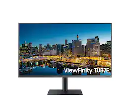 Samsung - ViewFinity 32" TU874 LED UHD Monitor (HDMI, USB, Thunderbolt) - Black