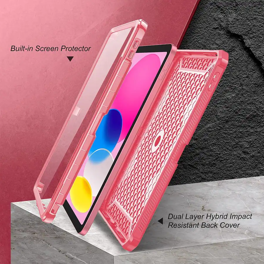 Multiple Layer Screen Protector Kitcheniva Rotating Stand Rugged Cover For iPad A16 11th Gen 11 Inch ...