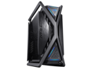 Front. ASUS - ASUS ROG Hyperion GR701 EATX full-tower case, semi-open, tool-free panels, 2x 420mm rad support, GPU holder, 2x Type-C - Black.