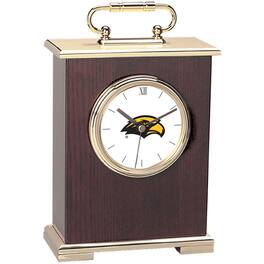 Jardine - Southern Miss Golden Eagles Carriage Clock - Gold