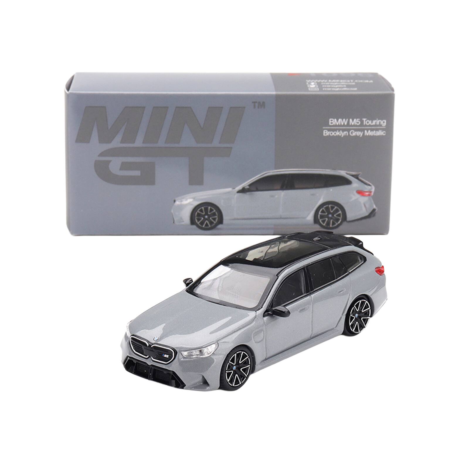 MINI GT  
TM  
BMW M5 Touring  
Brooklyn Grey Metallic