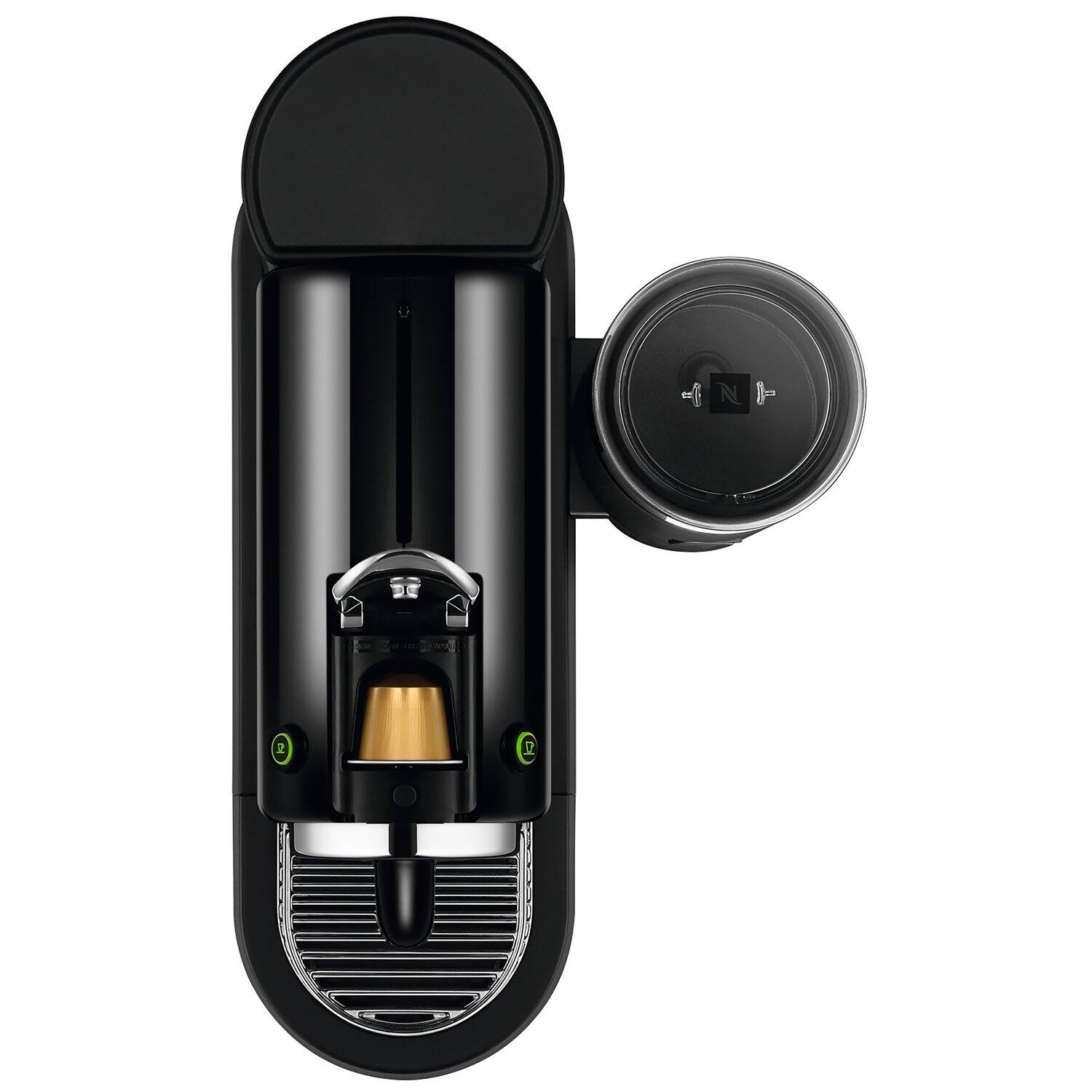 Alt View 7. De'Longhi - Nespresso CitiZ & Milk Espresso Machine - Limousine Black.