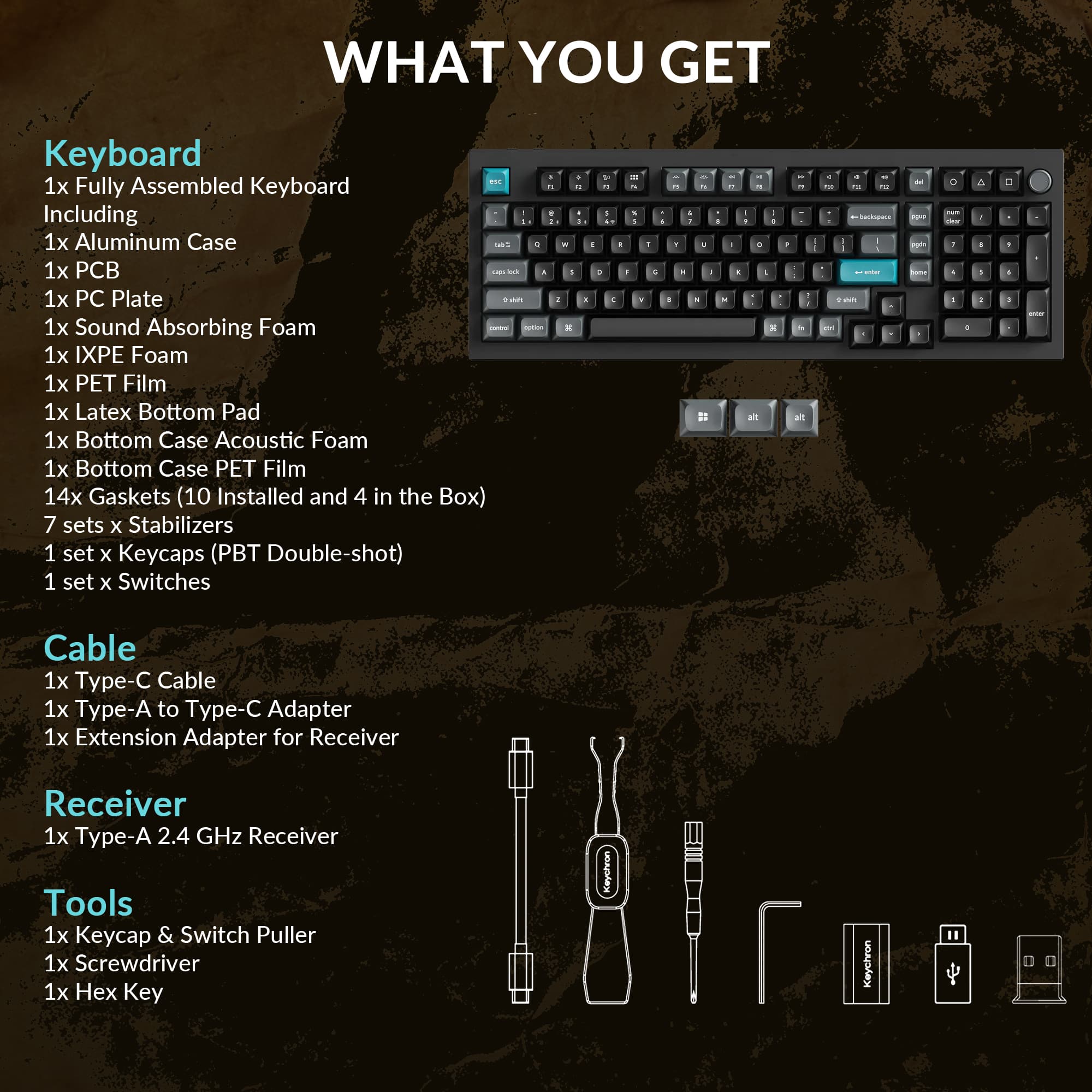 Keychron Q5 Ultra 8K 96% Full Metal Wireless Mechanical Keyboard