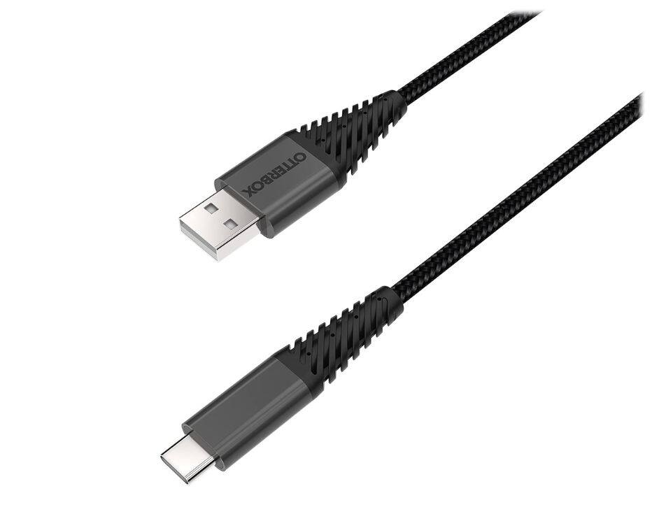 OtterBox - Otter Box 3M/10FT USB-A To USB-C | Color: - Black