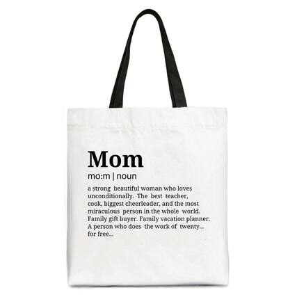 Mom
mo:m | noun
a strong beautiful woman who loves unconditionally. The best teacher, cook, biggest cheerleader, and the most miraculous person in the whole world. Family gift buyer. Family vacation planner. A person who does the work of twenty... for free...