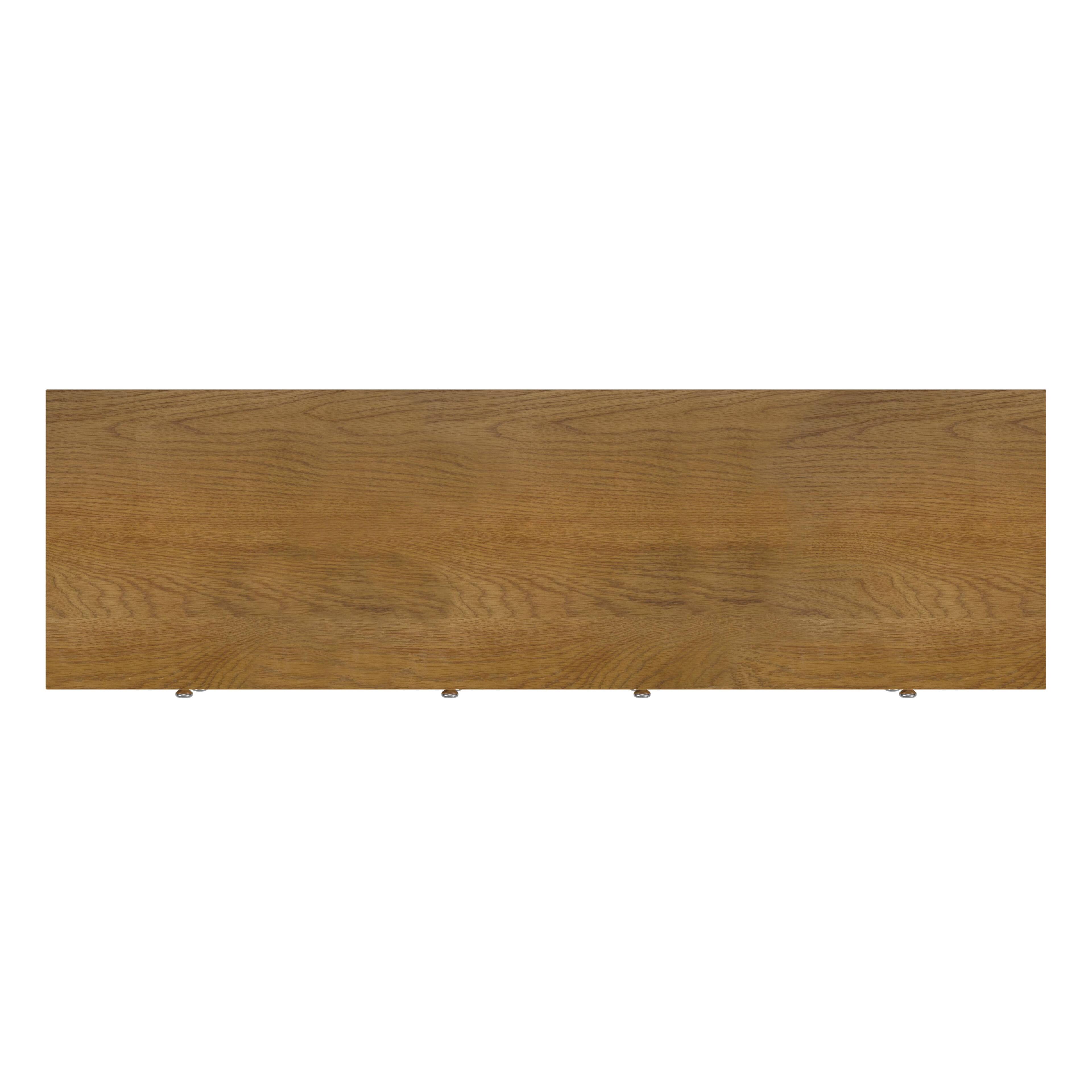 Alt View 6. Butler Specialty - Dana 60 in. W Rectangular Wood 6 Drawer Dresser - Natural.