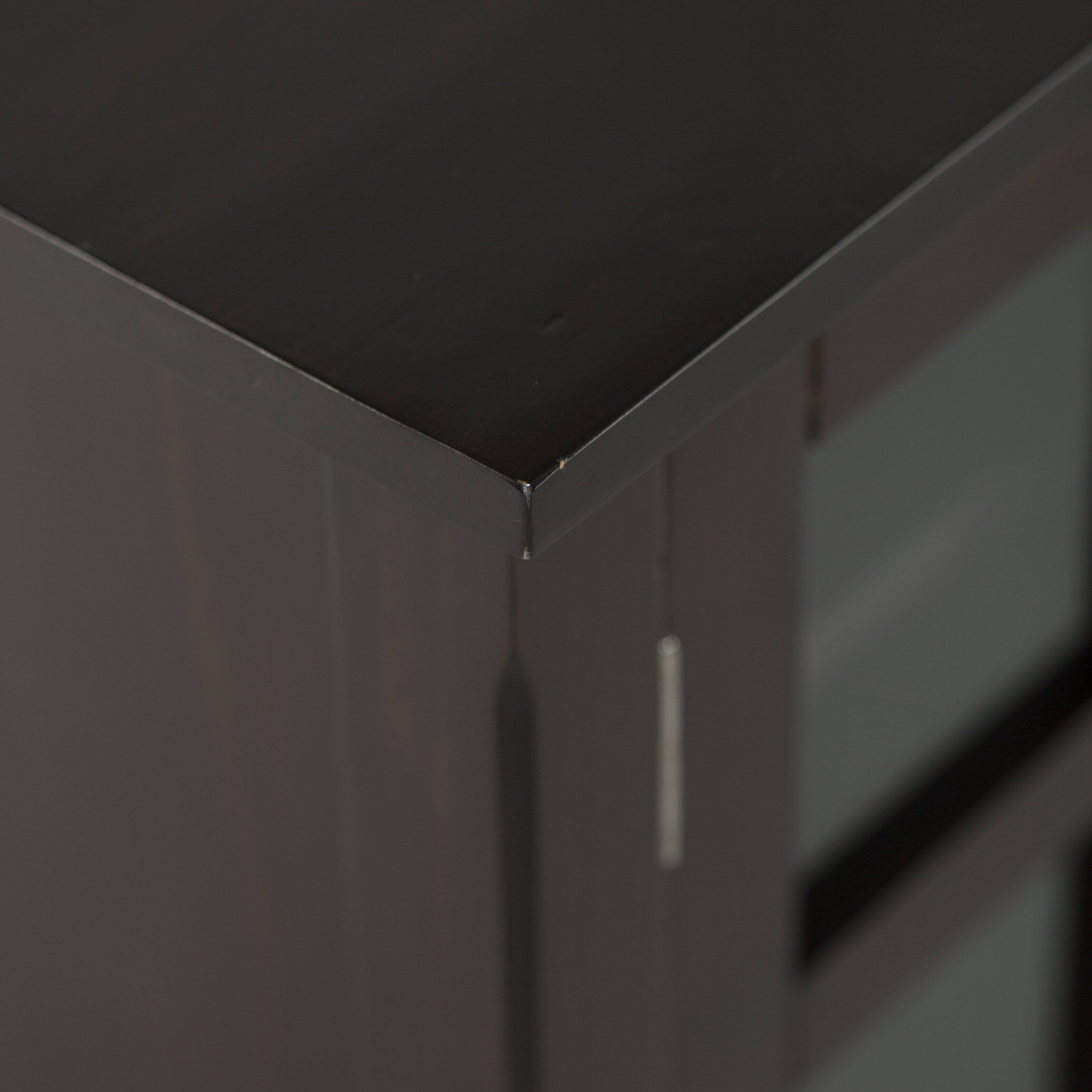 Alt View 1. APRILSOUL - Kitchener - 60Inch Wide TV Media Stand - Hickory Brown - Dark Brown.