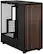 Alt View 12. Fractal Design - North XL Charcoal Black EATX, ATX, microATX, Mini-ITX Chassis with Walnut Front and Mesh Side Panel Mid Tower PC Case - Black.