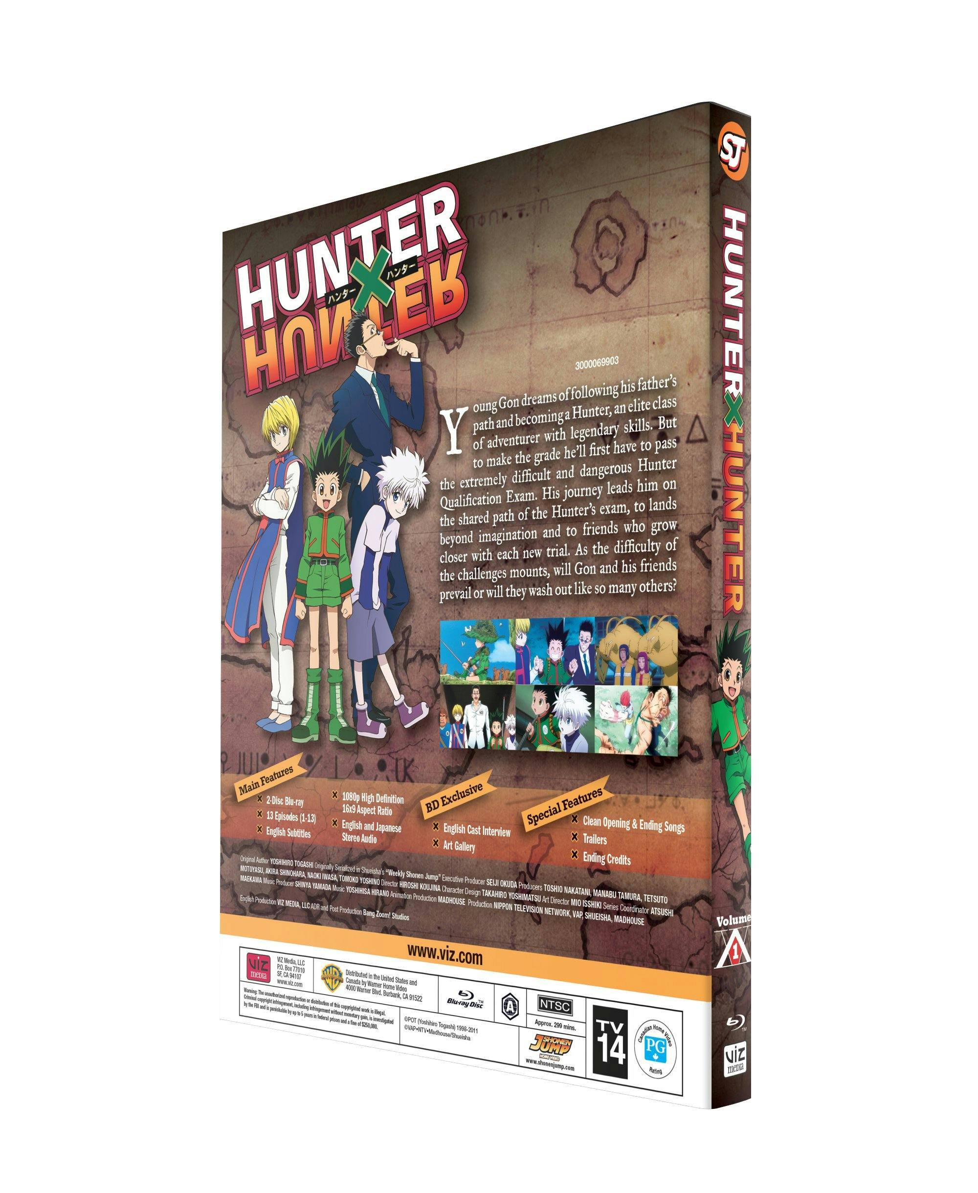 Back. Hunter x Hunter Set 1 [Blu-ray].