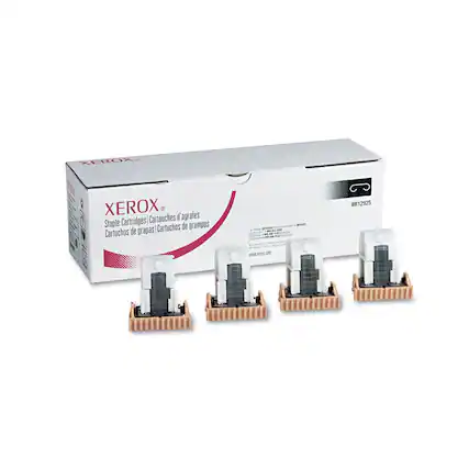 Xerox
Staple Cartridges / Cartouches d'agrafes / Cartuchos de grapas / Cartuchos de grampos
BR12925
8R12925
www.xerox.com