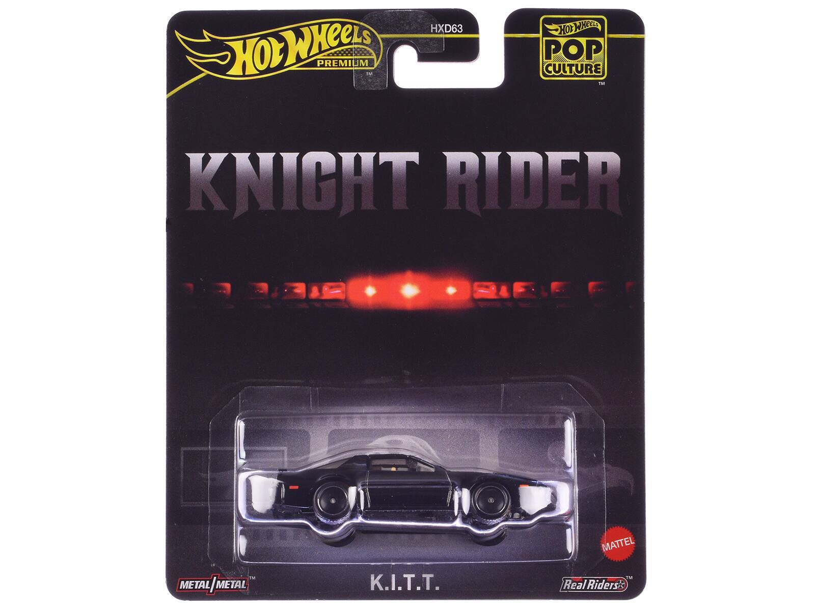Hot Wheels Premium 1M HXD63 Knight Rider Pop Culture - K.I.T.T. Real Riders: