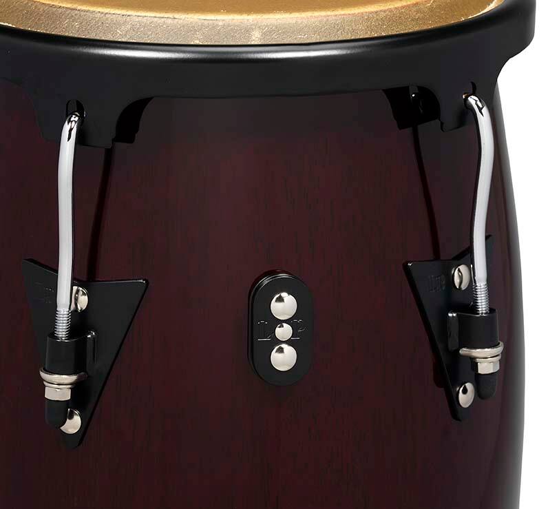 Left. Latin Percussion - Aspire 11" and 12" Conga Set.