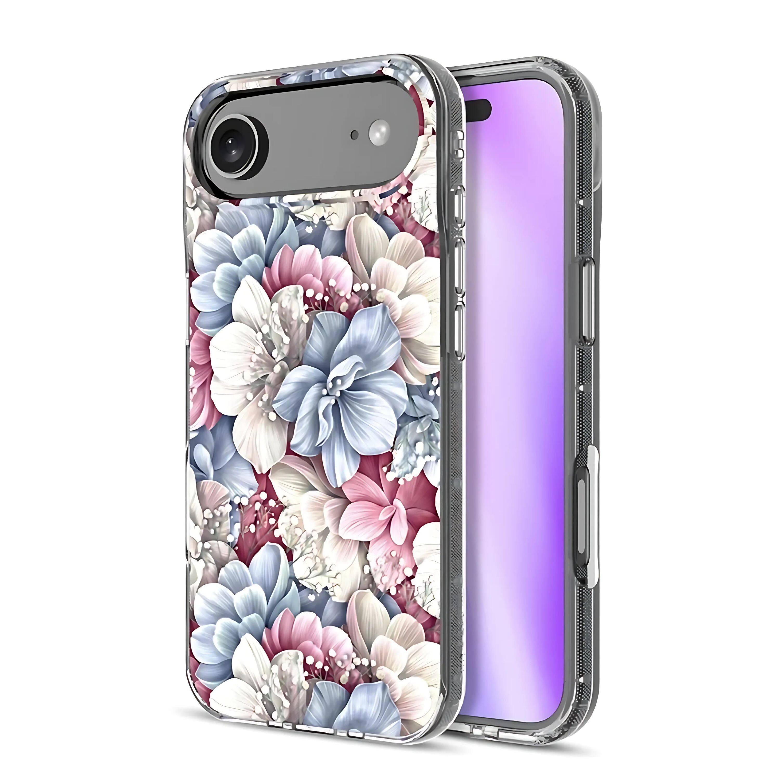 Kitcheniva - Magnetic Charging Compatible Case For iPhone 17 Air - Floral
