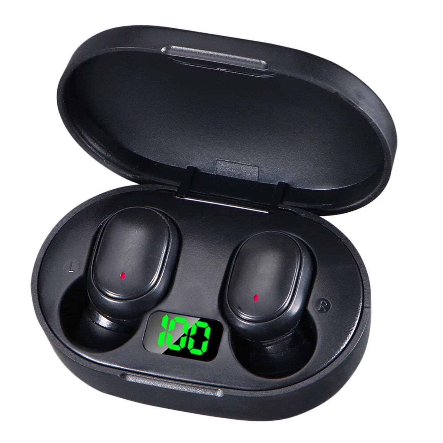 Stock Preferred - Mini E6S Bluetooth 5.0 Wireless Stereo Airdots – In-Ear Noise-Isolating Earbuds with Charging Case