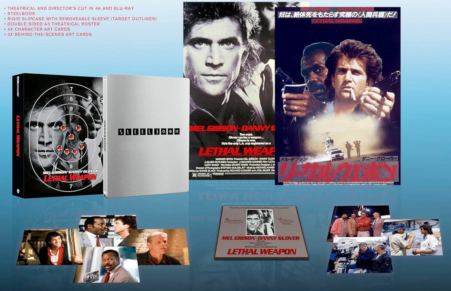 Lethal Weapon (Collector's Edition) (Steelbook)   - 4K Blu-Ray [4K Ultra HD Blu-ray]