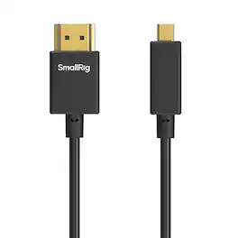 Smallrig - 39.37" Ultra-Slim 4K HDMI Type D to A Data Cable