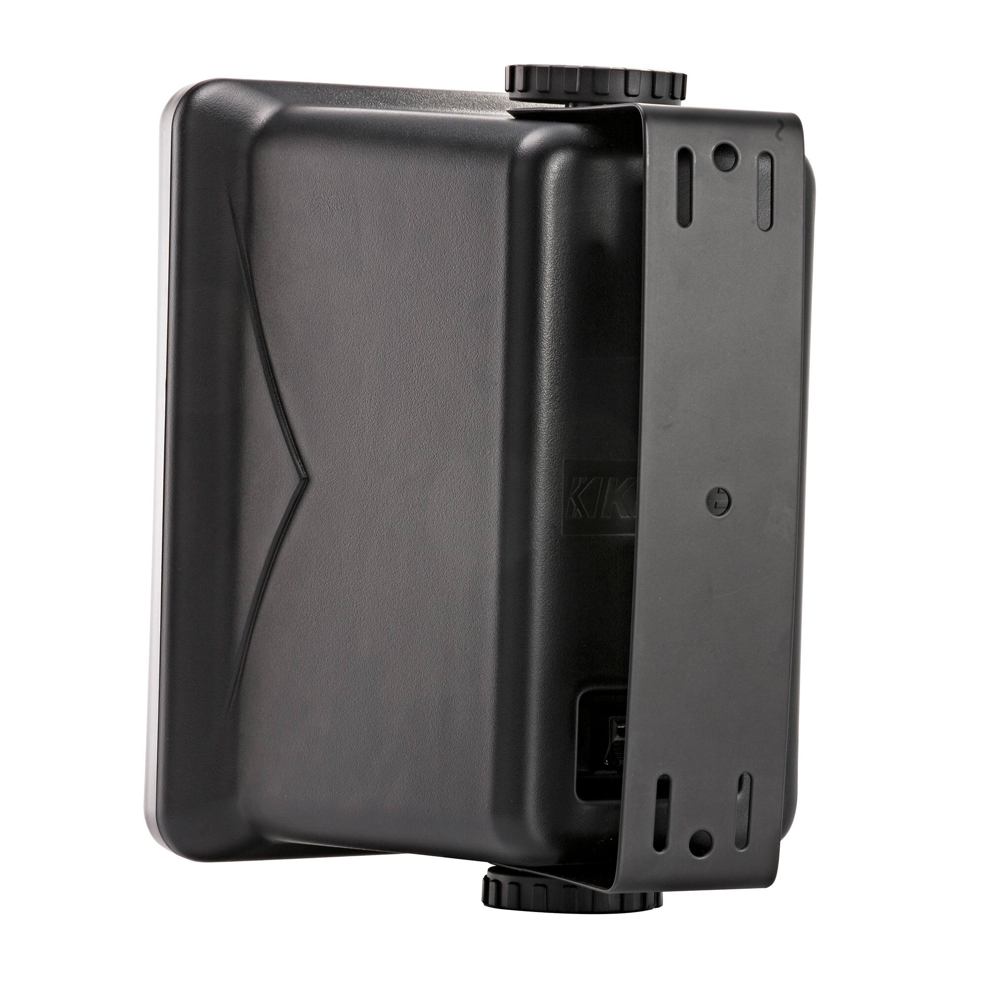 Alt View 4. KICKER - Kicker 46KB6B Black Indoor Outdoor Full Range high-efficiency Speakers Pair - Black/Gray.