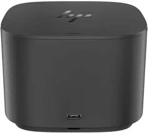 Front. HP - HP Thunderbolt Dock 230W G2 w/ Combo Cable (3TR87UT#ABA).