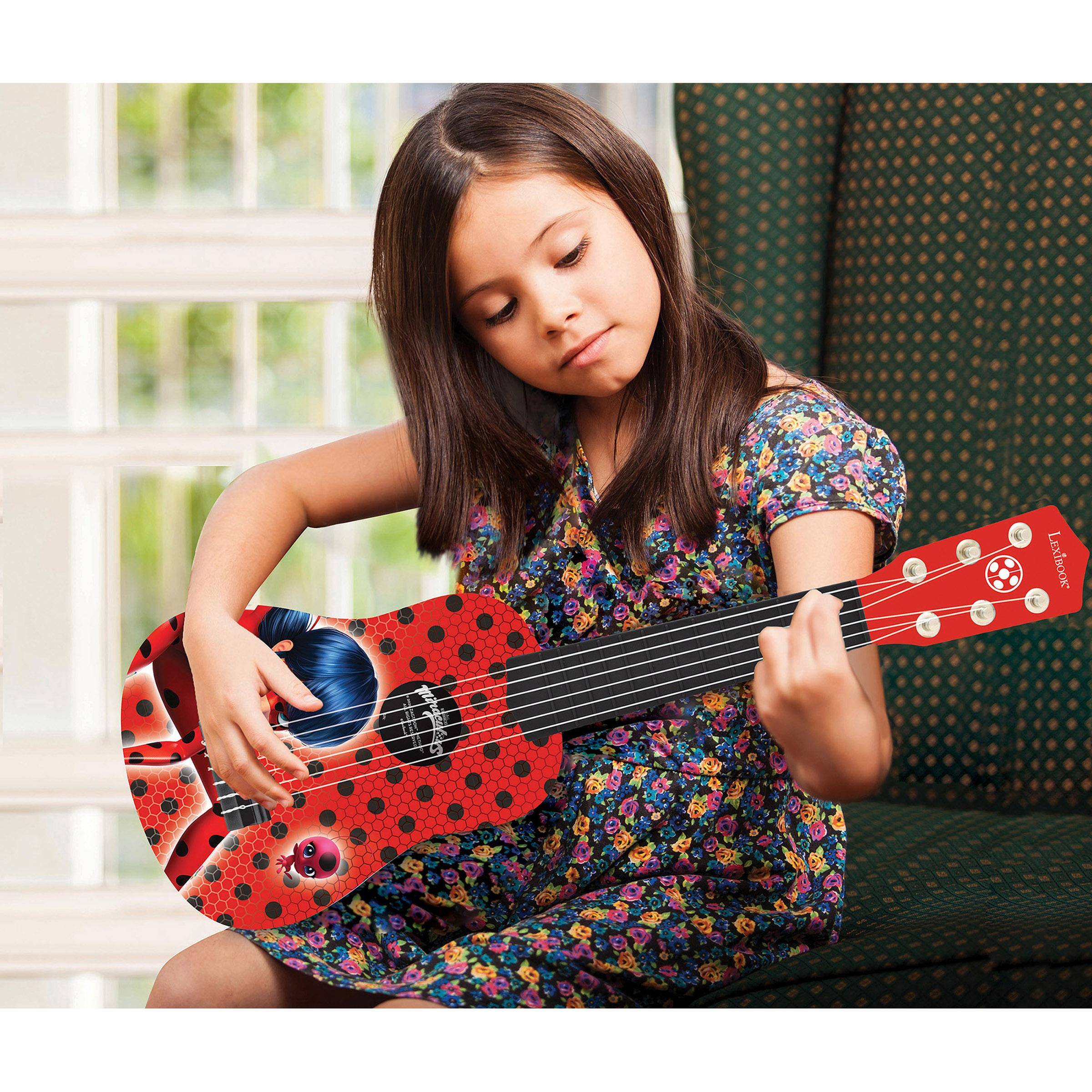 Alt View 3. Lexibook - Miraculous My First Guitar for Kids.