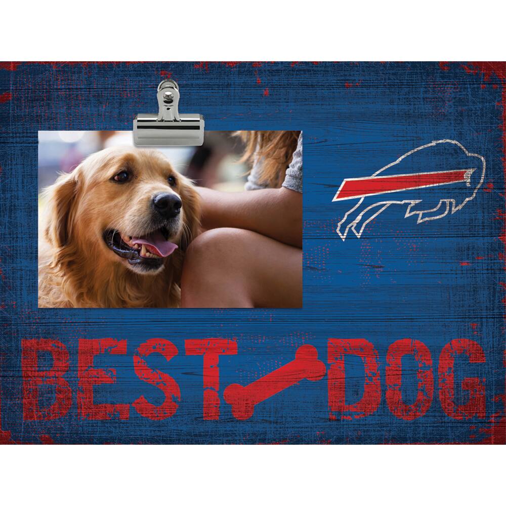 Buffalo Bills 10.5" x 8" Best Dog Clip Photo Frame