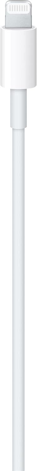 Angle. Apple - Apple USB-C to Lightning Cable (2 m) - white.