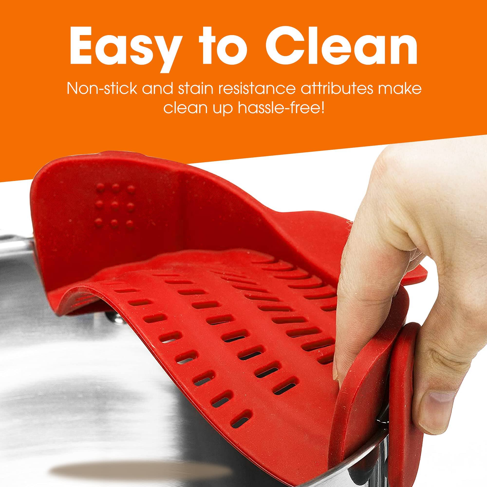 Easy to Clean  
Non-stick and stain resistance attributes make clean up hassle-free!