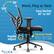 Alt View 12. Click365 - Flow Mid-Back Mesh Office Chair - Black.