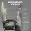 Ergonomic Design: Support the Cervical, Widened Backrest, Back Pain Relief, Comfortable Lumbar Support.
