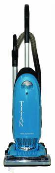 Left. EnviroCare - Titan T3200 Upright Vacuum – Bagged HEPA Media, 12 A Motor, On-Board Tools, 30′ Cord, Headlight (White/Blue) - Blue.