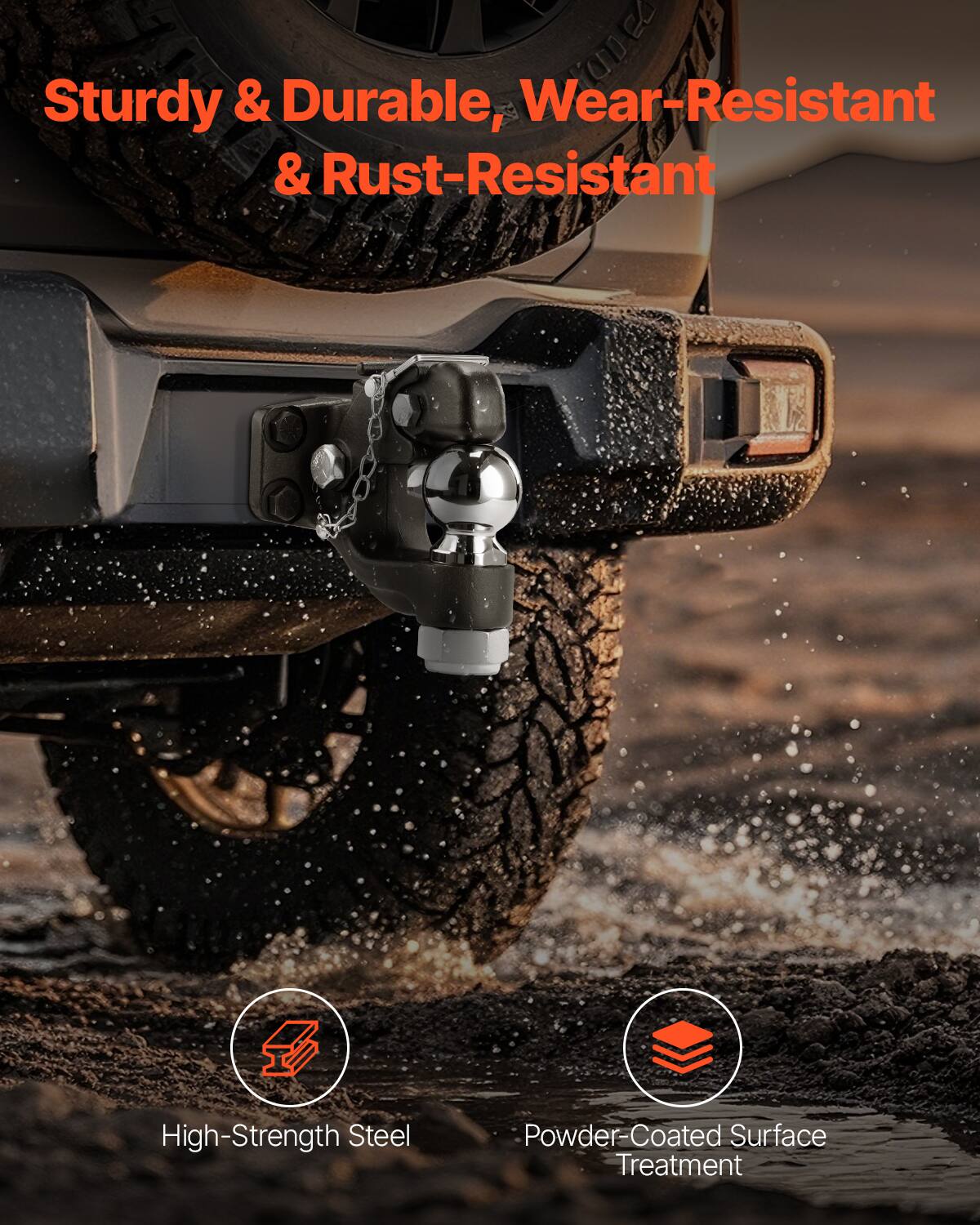 Sturdy & Durable, Wear-Resistant & Rust-Resistant

High-Strength Steel

Powder-Coated Surface Treatment