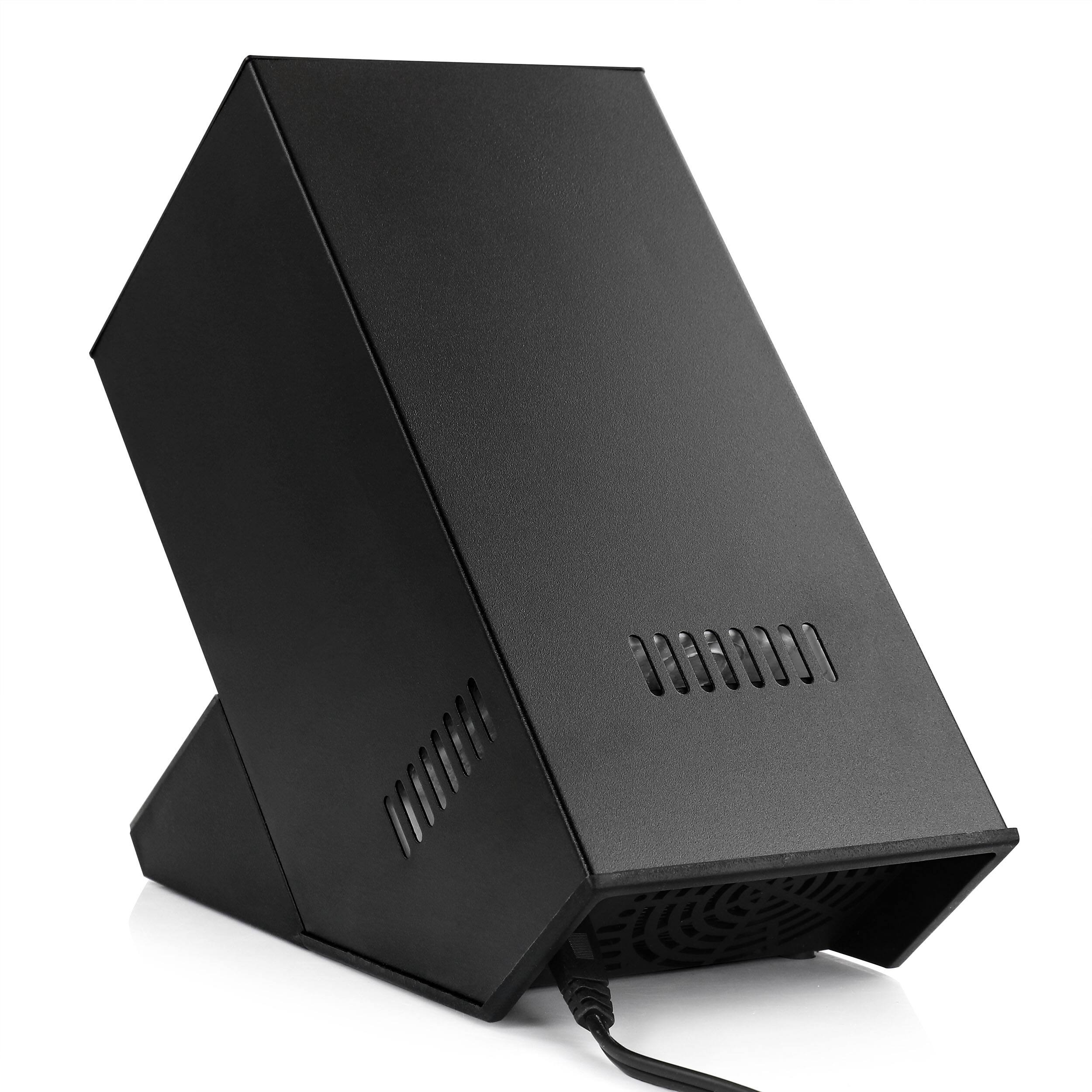 Alt View 3. MegaChef - MegaChef Electric Wine Chiller with Digital Display in Black - Black.