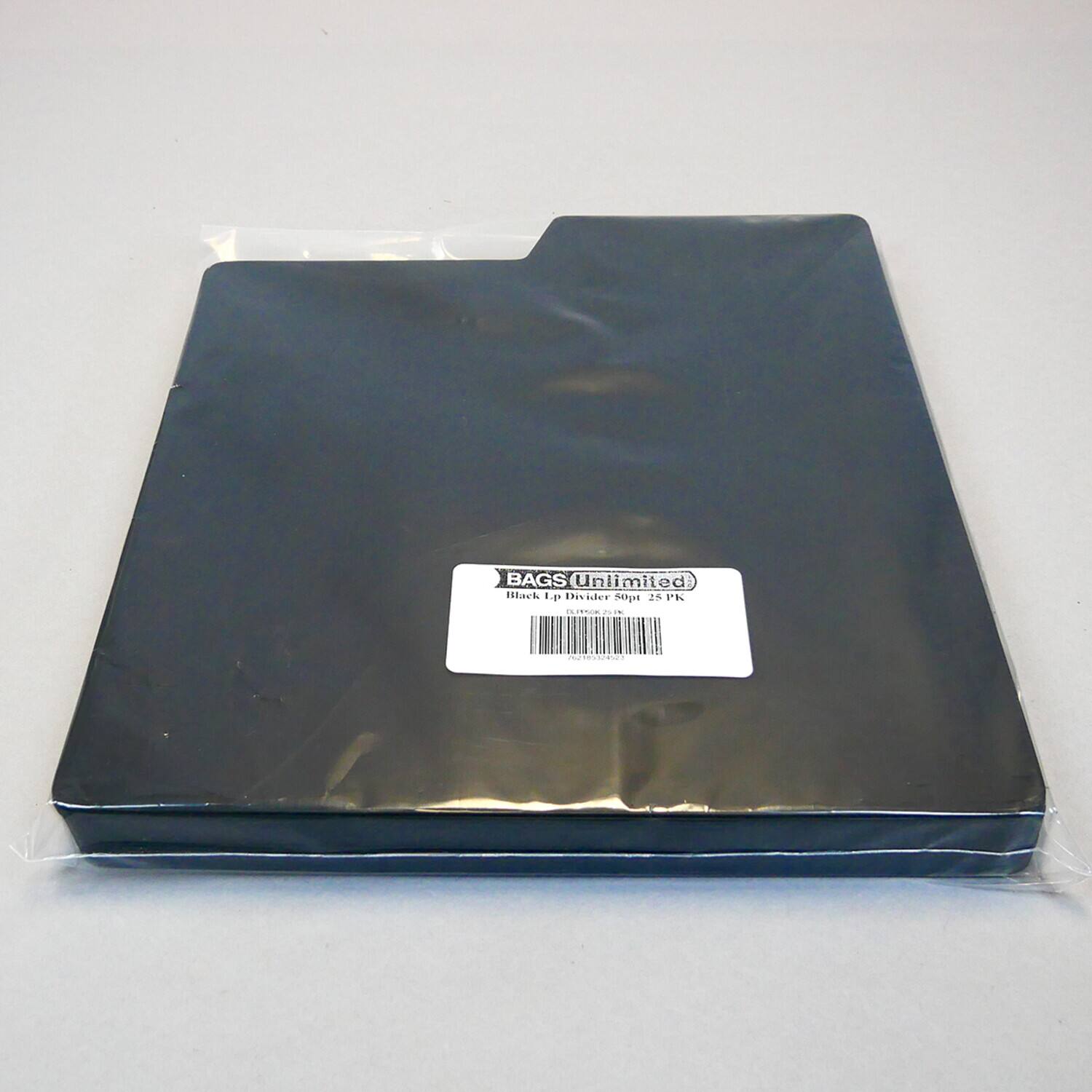 BAGS Unlimited  
Black, 1-p Divider 50pt 25 pk
