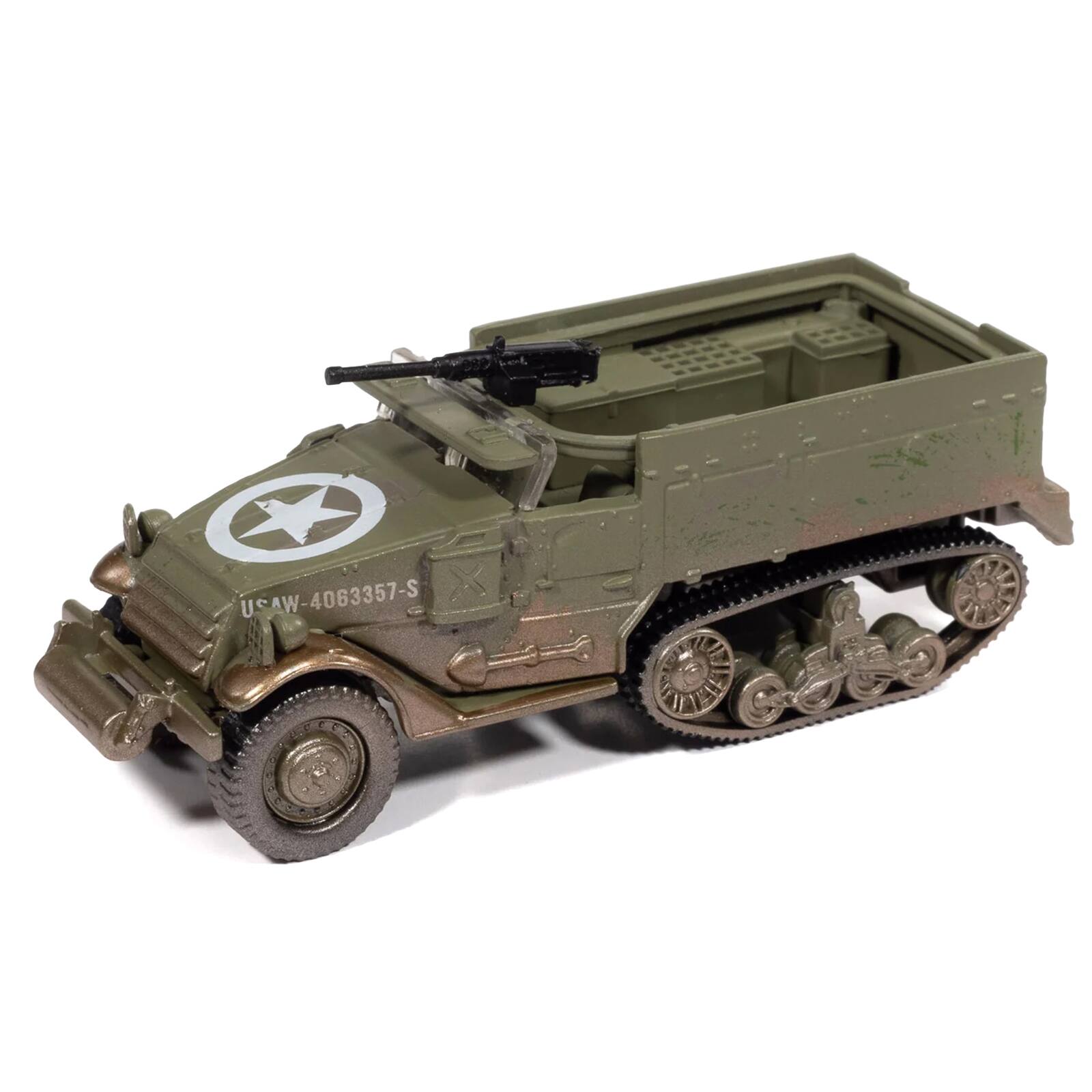Alt View 4. Johnny Lightning - "Military" Set B of 6 pieces 2026 Release 1 Limited Edition 1/64 Diecast Model Cars by Johnny Lightning.