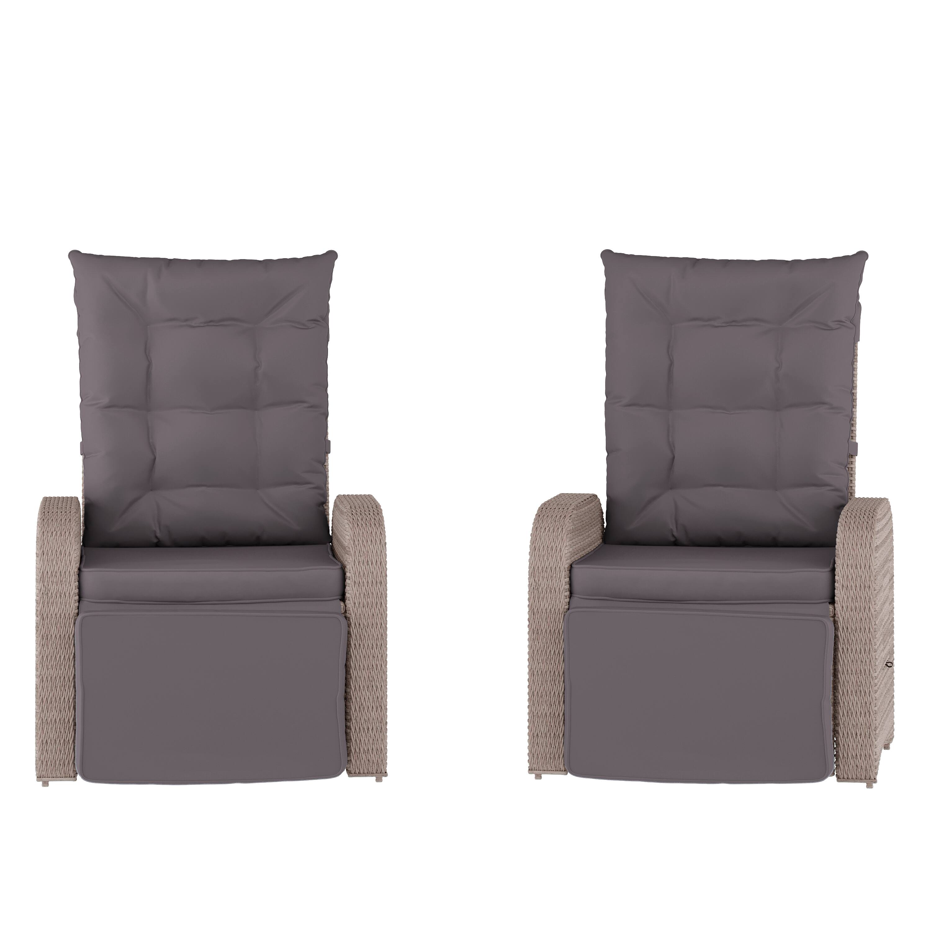 Gray Cushions/Gray Frame