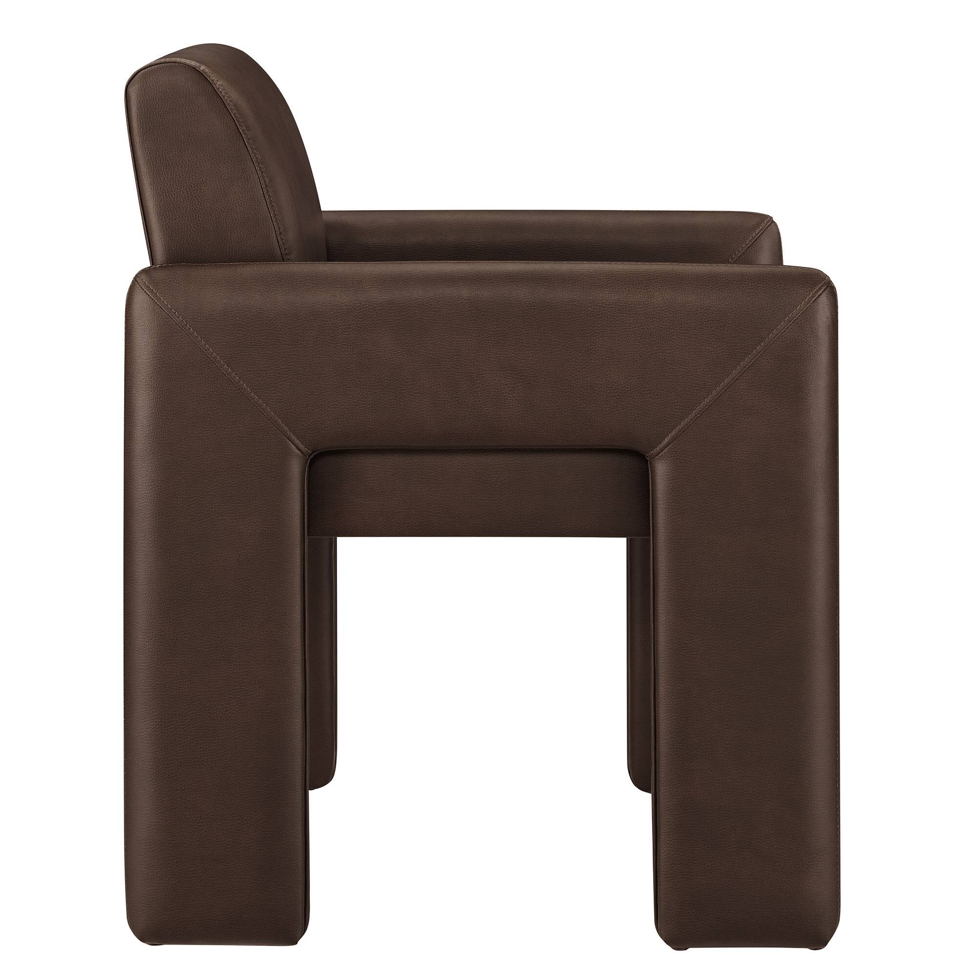 Alt View 2. Modway - Daven Upholstered Dining Chair by Modway - Espresso.