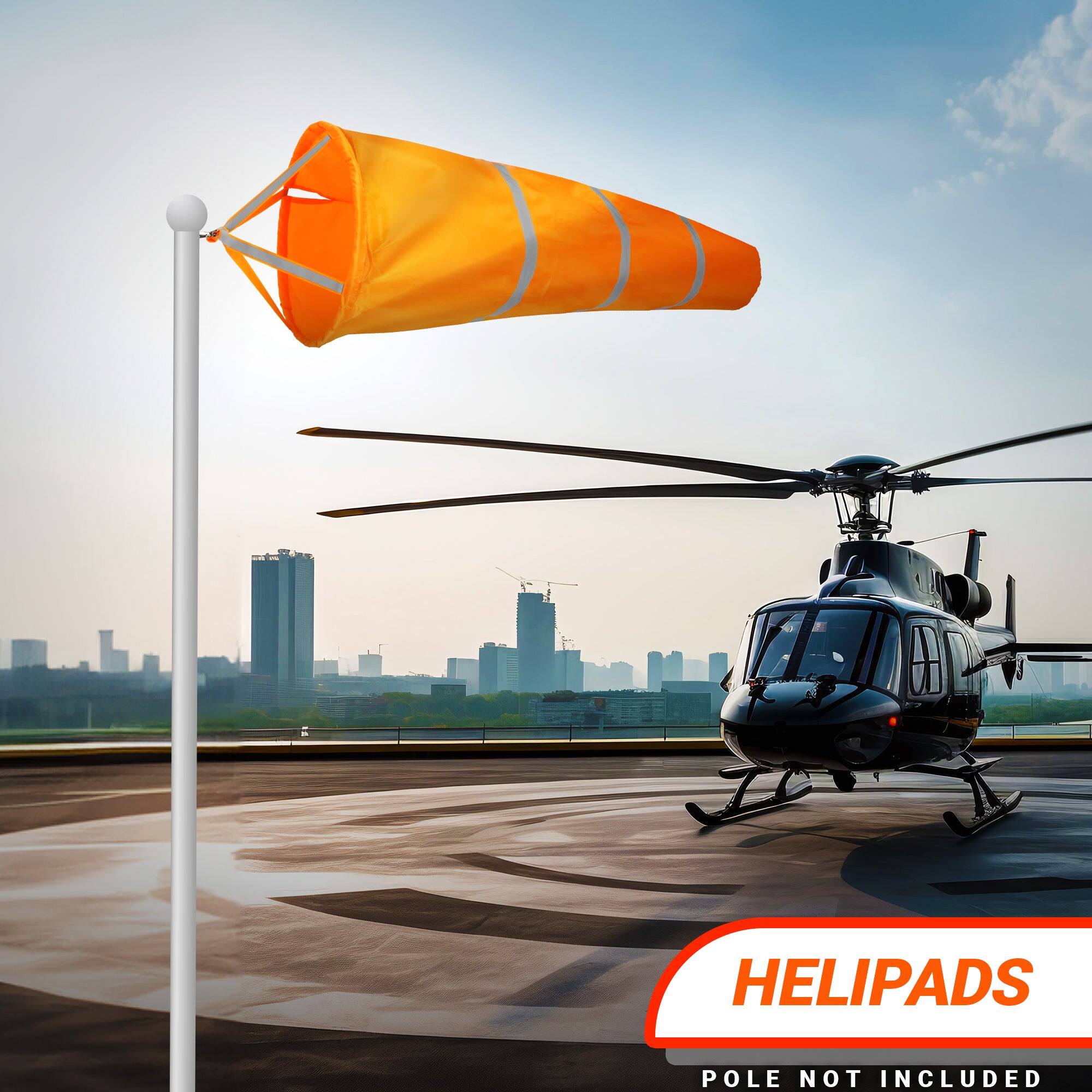 HELIPADS  
POLE NOT INCLUDED