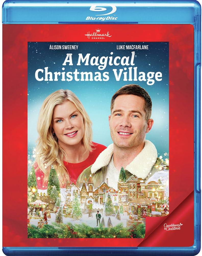 Front. A Magical Christmas Village  - BluRay.