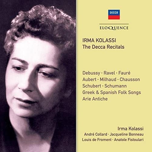 Irma Kolassi - Irma Kolassi: Decca Recitals   - COMPACT DISCS [CD] price history on PriceWatchPro