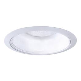 Halo - Matte White 6 in. W Plastic Coilex Baffle Trim 310 W