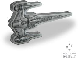 New Zealand Mint - The Mandalorian™ – The Mandalorian's N-1 Starfighter™ 3oz Silver Shaped Coin - Collectibles