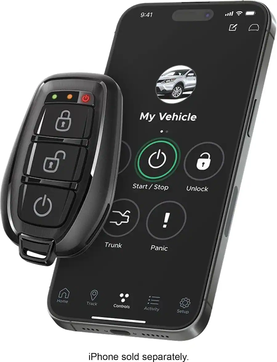 Compustar Keyless Entry 2 Way G17 FM remote kit with Drone LTE Module ...